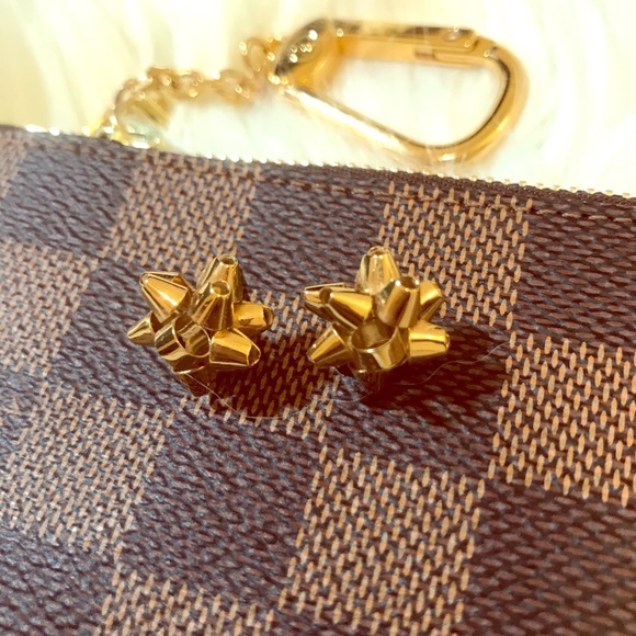 kate spade Jewelry - Kate Spade Bourgeois Bow Earring - Gold